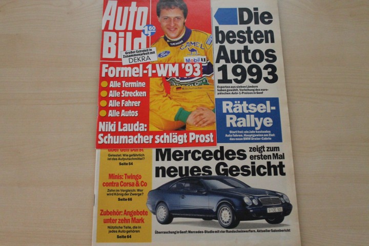 Deckblatt Auto Bild (10/1993)